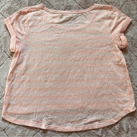 NWT Mudd Pink Lace Shirt Size Large Early 2000s - Picture 3 of 11